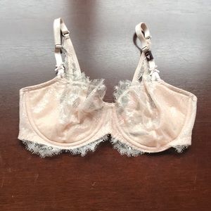 NWT Victorias Secret Dream Angels pink push up bra